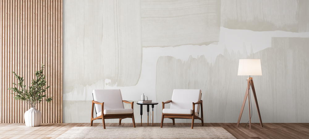 Mariposa in Canvas - Wallpaper Mural - Quick Ship