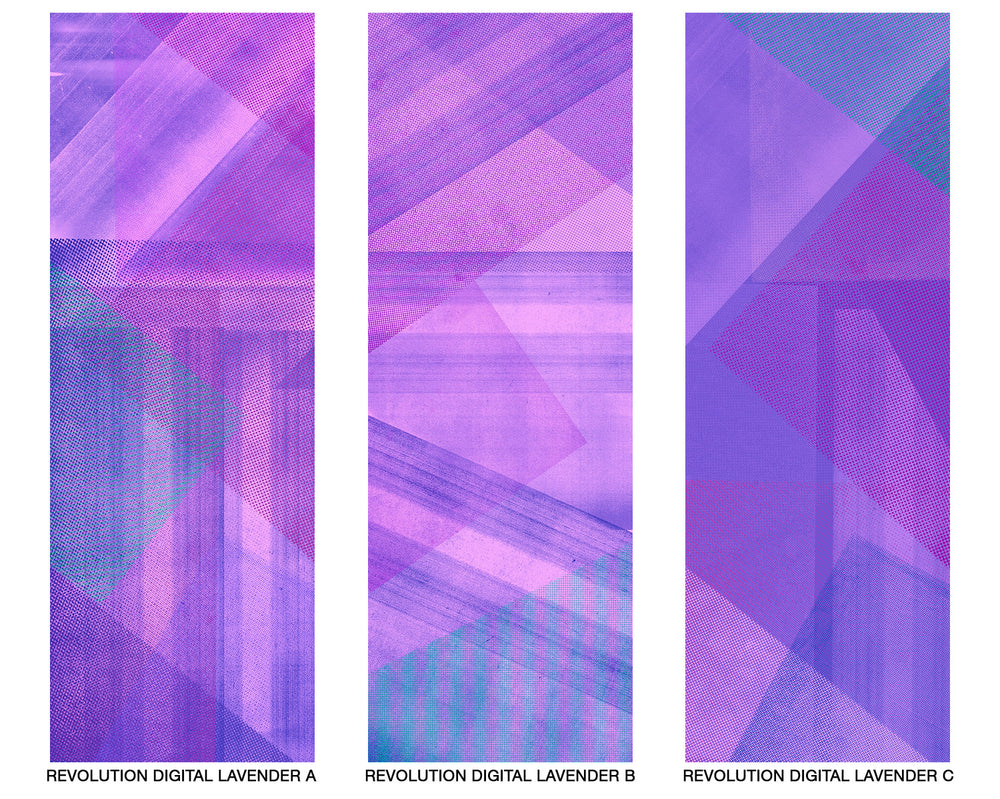 Revolution Digital Lavender - Mix and Match Wallpaper - Quick Ship