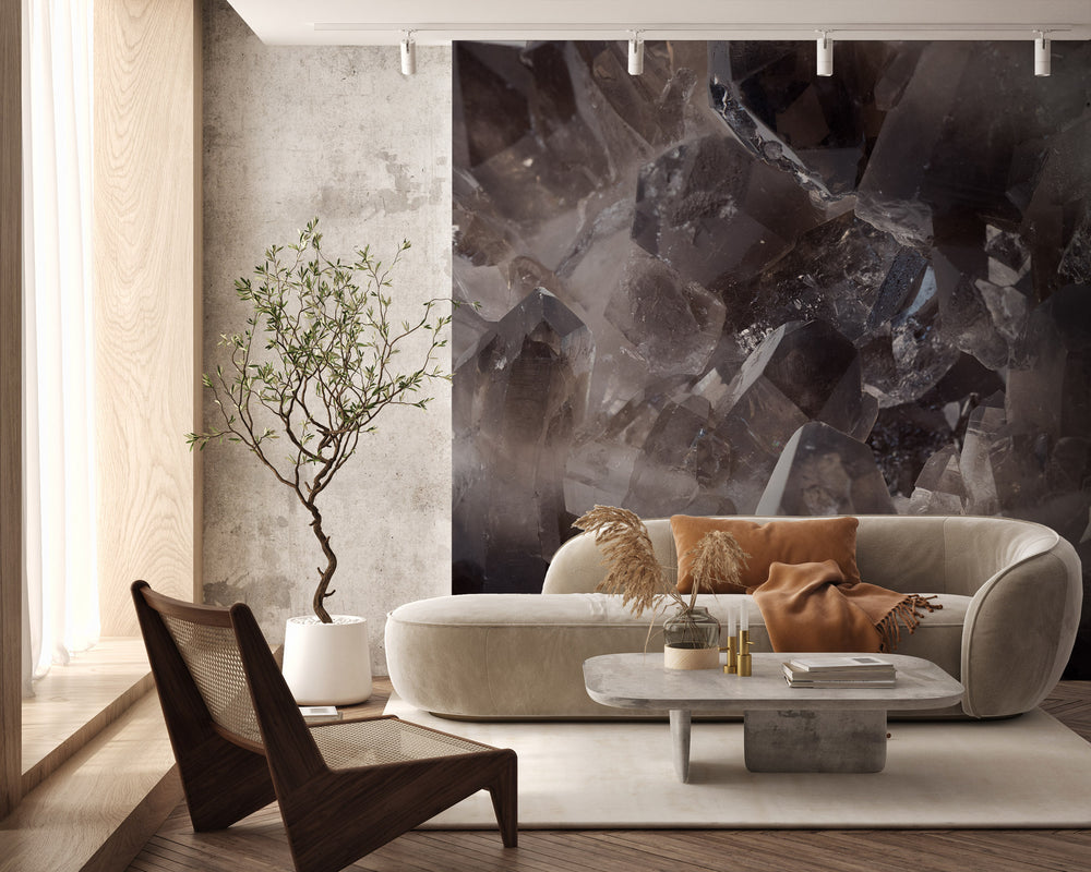 Smoky Quartz Made to Measure Mural