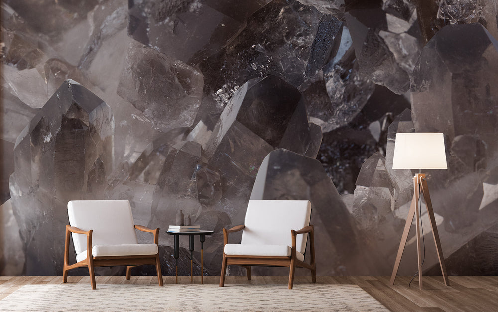 Smoky Quartz Made to Measure Mural