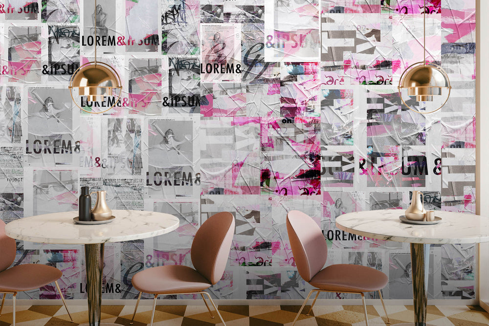 Wheat Paste Light - Mix and Match Wallpaper - Quick Ship